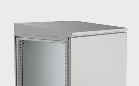 nVent HOFFMAN stainless steel rain hood, MSST, redesigned for improved ease of use