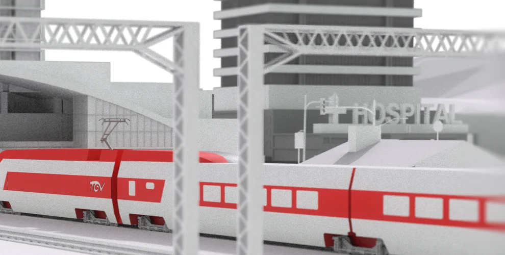 rail webpage top banner