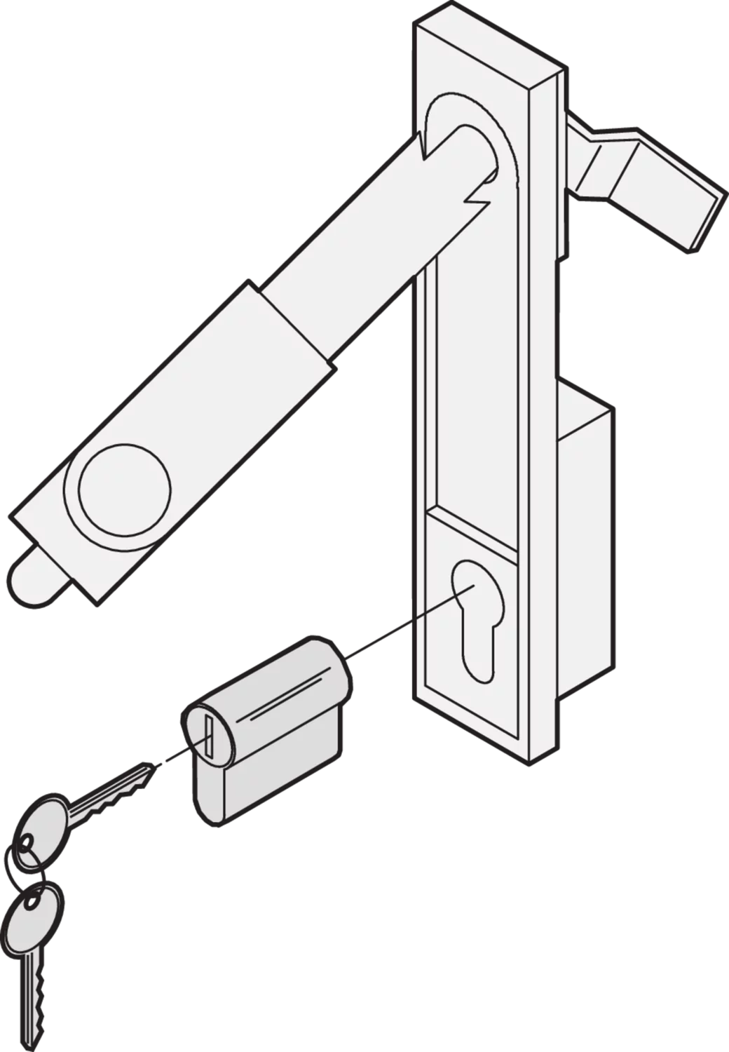 din cylinder kit